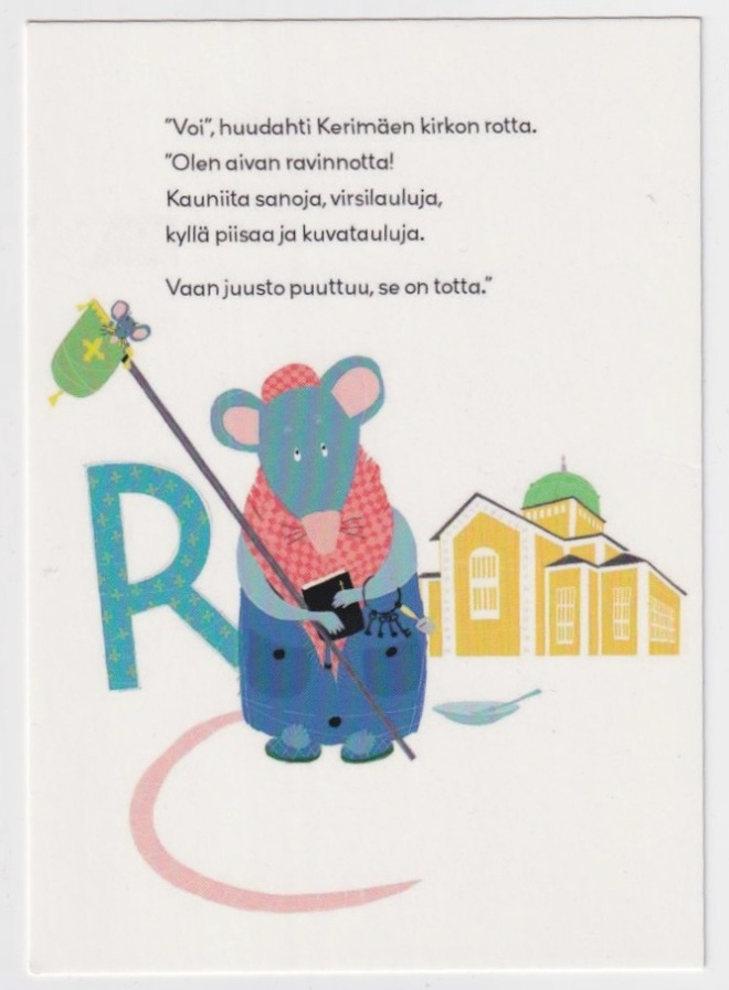 Kerimäki - piirroskortti