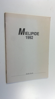 Heikki Koski : Mielipide 1992