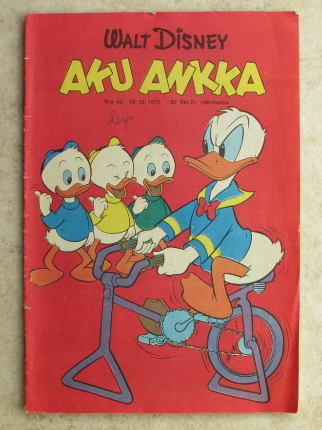 Aku Ankka 42 1972