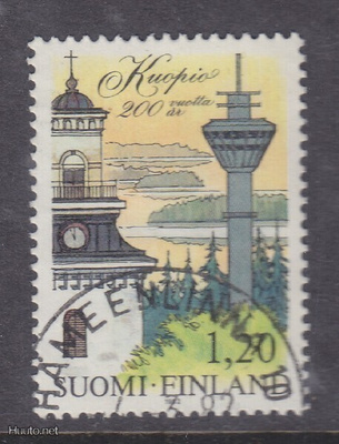 1982 Kuopio merkki loistona