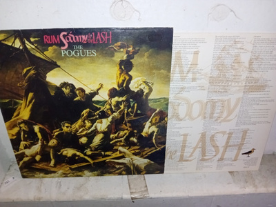 LP The Pogues : Rum Sodomy & the Lash ( SIS POSTIKULU )
