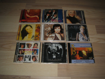 30 kpl Iskelmä Levyt (CD)