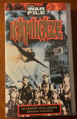 KAMIKAZE sotadokumentti , vhs