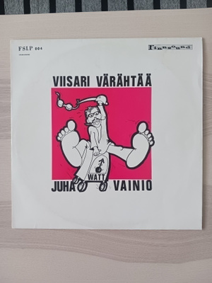 Juha Watt Vainio / Viisari värähtää -Lp
