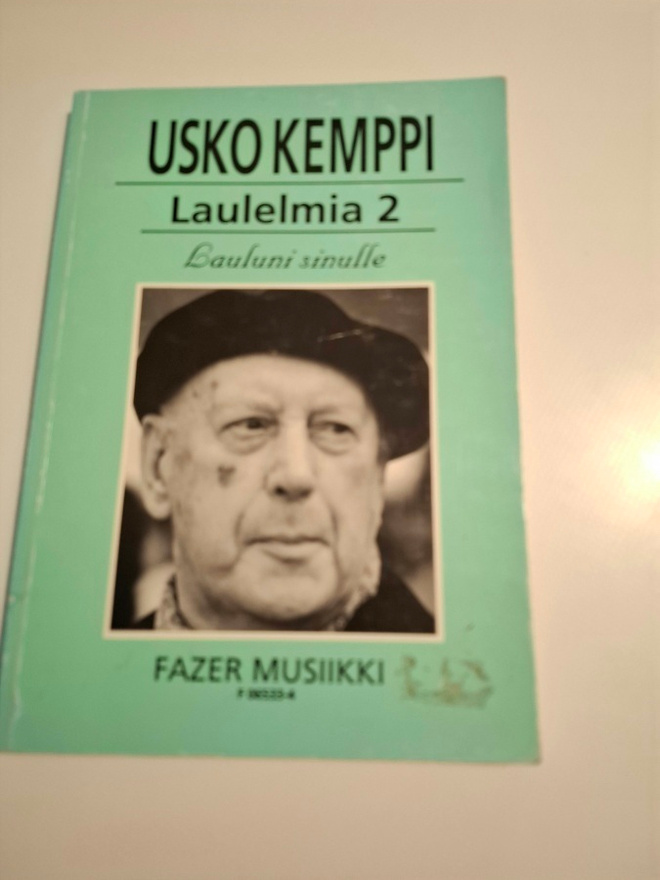 Usko Kemppi : Laulelmia 2,  Lauluni sinulle