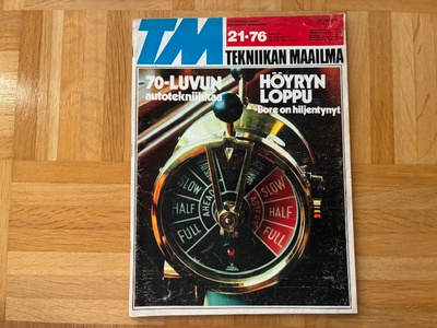 Tekniikan Maailma nro 21 / 1976 Opel Ascona, Citroen CX ym