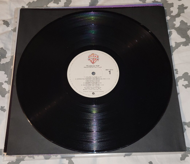 ZZ Top - Tejas LP US Warner 1979