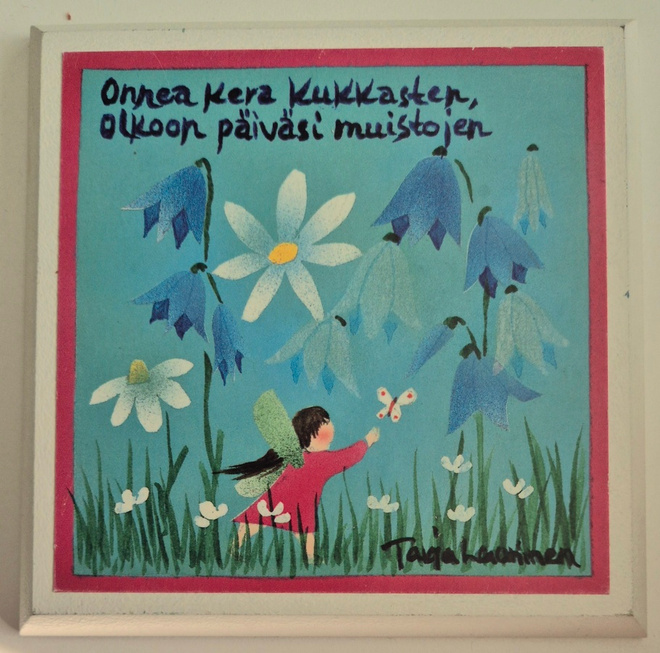 Tarja Laaninen - Onnea kera... puutaulu