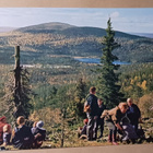 Kittilä, Sirkka, maisema Leviltä, retkeläisiä, ei p. - pikkukuva 1