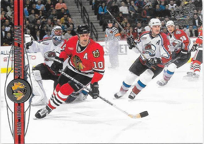 2000-01 Pacific #92 Tony Amonte Chicago Blackhawks