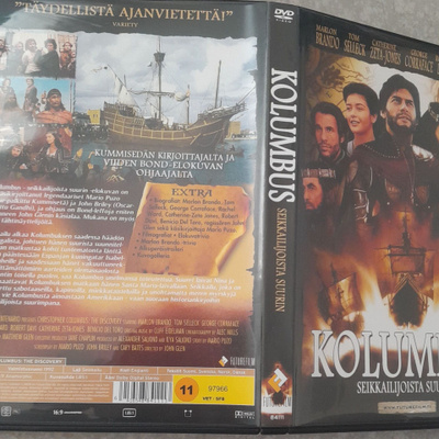 Kolumbus dvd,marlon brando,tom selleck
