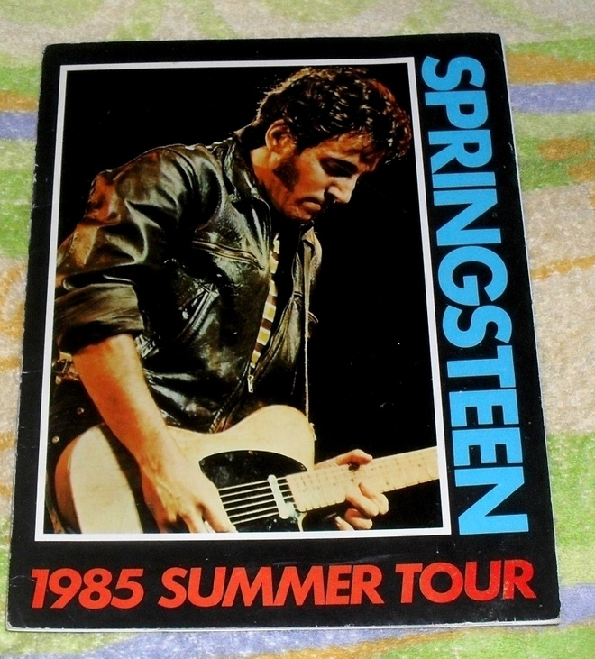 Bruce Springsteen Tour Book, kiertuekirja 1985