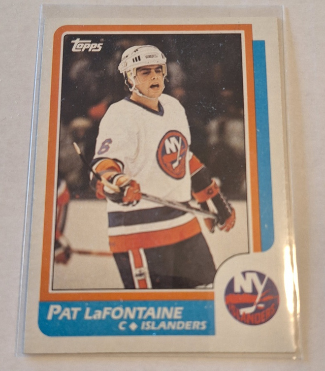 1986-87 Topps Pat LaFontaine #2