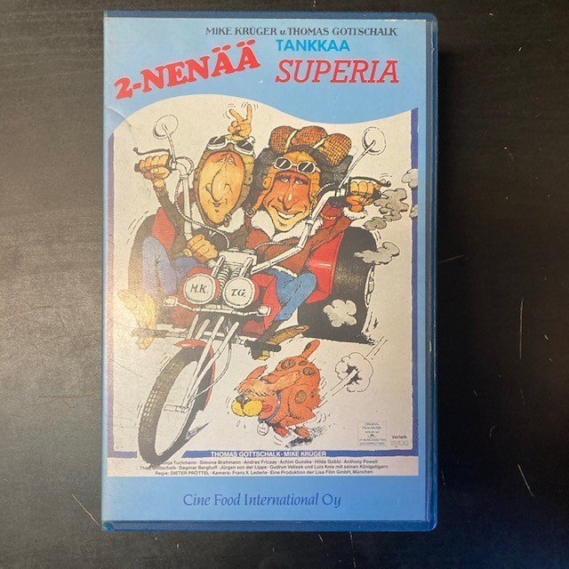 2-nenää tankkaa superia VHS