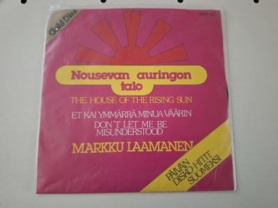 MARKKU LAAMANEN - NOUSEVAN AURINGON TALO 7 " Single