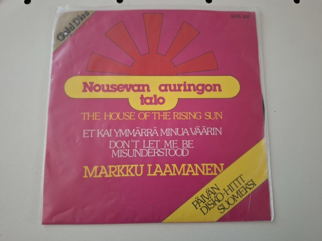 MARKKU LAAMANEN - NOUSEVAN AURINGON TALO 7 " Single