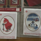 Ristipistopakkaus / ristipistotyö Joulukortit 4 kpl - pikkukuva 3