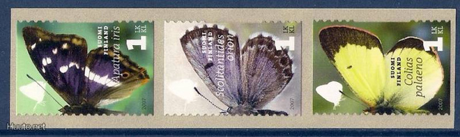 Lape 1849-51 *** postituore, Perhosia