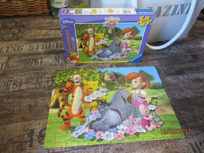 Disney Tiikeri& Nalle Puh palapeli 100 palaa.