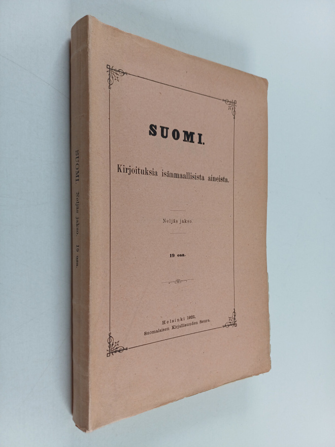 Suomi kirjoituksia isänmaallisista aineista 4. Jakso, 19....