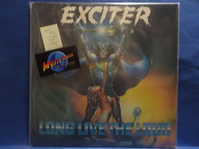 EXCITER - LONG LIVE THE LOUD U.S 2ND PRESS M-/EX+ LP