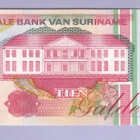 Suriname 10 Gulden  v.1996 UNC P-137b - pikkukuva 1
