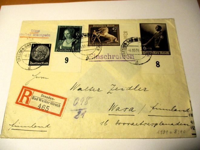 1939 Saksa sens R kuori Vaasaan