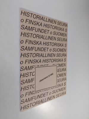 Suomen historiallinen seura : jäsenlehti 2/1992