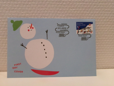 FDC- ensipäiväkuori - Pulkkamäki - 2013