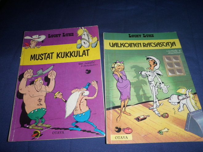 Lucky Luke Valkoinen ratsastaja 1p 1976
