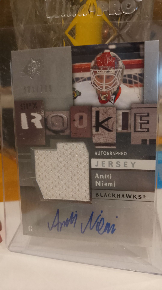 RC rookie auto patch Antti niemi!!/799!
