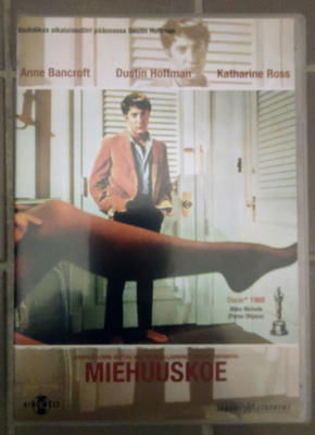 Miehuuskoe (The Graduate), DVD, Nichols, Hoffman)