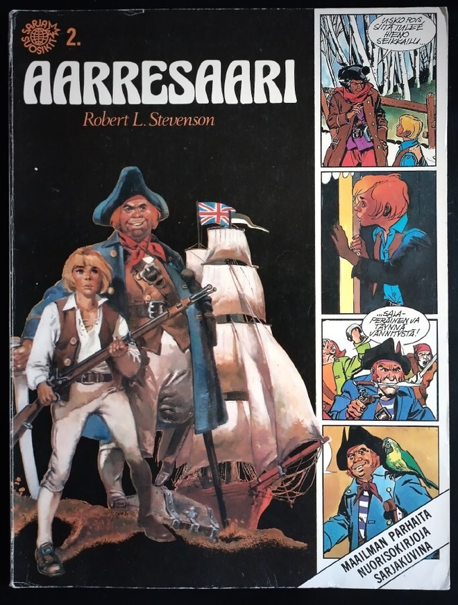 Sarjasuosikit 2/1976 Robert Stevenson: Aarresaari