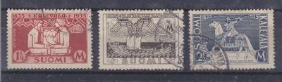 1935 Kalevala sarja leimattuna.
