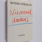 Botho Strauss : Niemand anderes - pikkukuva 1