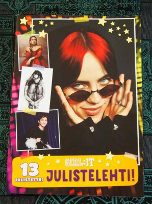 GIRL:IT JULISTELEHTI !, 13 julistetta