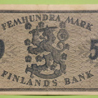 TÄHTI 500 mk 1955 nro A0010413** Kunto 3-4, rissi 3 mm - pikkukuva 2