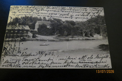 TYRVÄNTÖ LEPAAN VIRA 1903 KULKENUT KORTTI