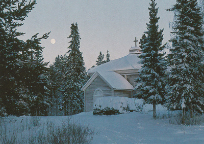 KIRKKOKORTTI - KOLARIN SAAREN KIRKKO