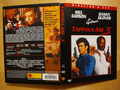 Tappava ase 3 (Lethal Weapon 3) - Director's cut DVD