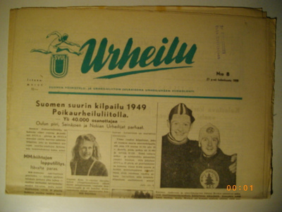 Urheilu lehti Nro 8/1950 (28.10)
