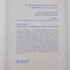 Anneli Luhtala : On the origin of syntactical description... - pikkukuva 2