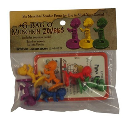 +6 bag o Munchkin Zombies   UUSI