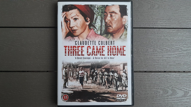 DVD: Three Came Home (Claudette Colbert 1950/2004)