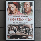 DVD: Three Came Home (Claudette Colbert 1950/2004) - pikkukuva 1