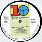 CAREY JOHNSON :: REAL FASHION Reggae Style:MAXI VINYYLI 1987 - pikkukuva 4
