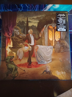 Anthrax, Cursum Perficio, limited transparent Yellow LP