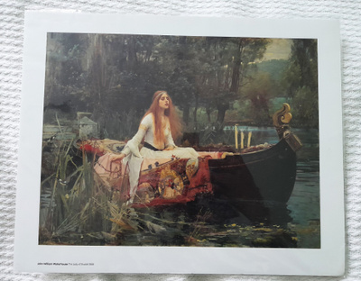 Painokuva John William Waterhouse: The Lady of Shalott
