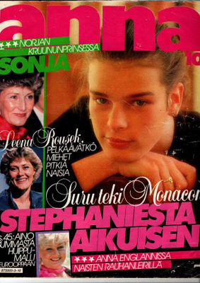 Anna n:o 10 1983 Stephanie. Lyhyt vai Pitkä nainen. Mihin me