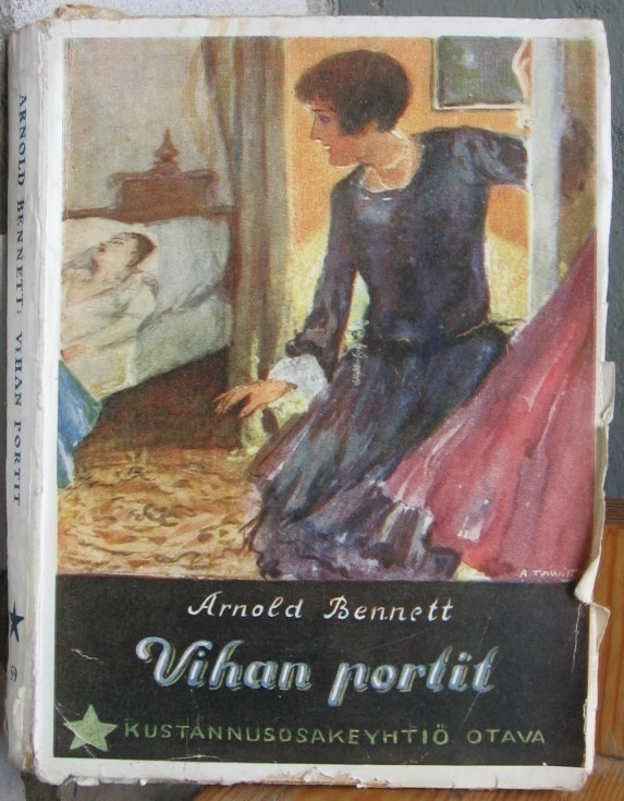 Arnold Bennett: Vihan portit, Otava 1926. 189 s.
